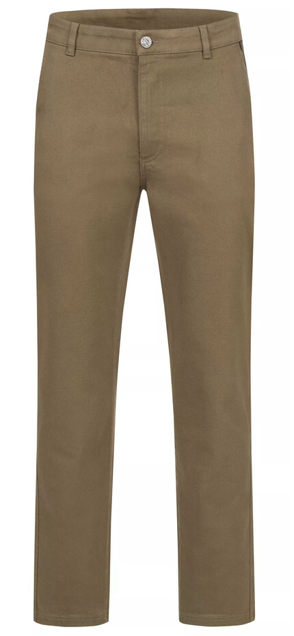 PANTALON DENIM STRETCH CHINO TOM DARK OLIVE MAR.48 (566)