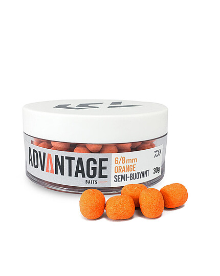 MOMEALA HOOKBAITS SEMIT B. ORANGE 6/8MM/30G