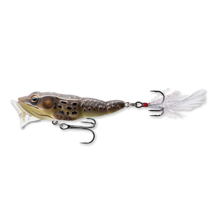 FROG POPPER 6,5CM/7G TAN/BROWN