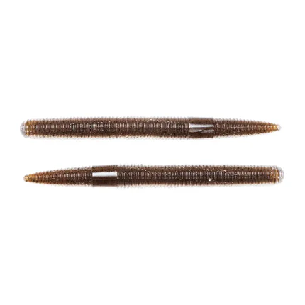 STICK WORM 7,6CM/7,6G BROWN/BLACK 10BUC/PL