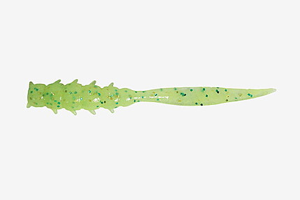 VIERME GOOD MEAL SKINNY 1.5INCH HOT LIME/GLOW CHARTREUSE 8BUC/PL