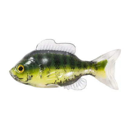 NALUCA SUNFISH UNRIGGED 9,7CM GREEN/CREAM 3BUC/PL
