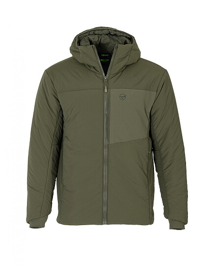 JACHETA INSULATED HOODED DARK OLIVE MAR.XL