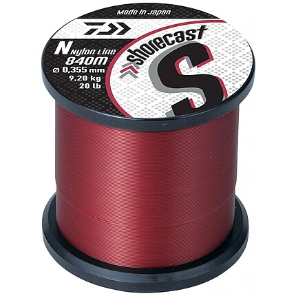 FIR MONO RED SHORECAST 028MM/5.66KG/1540M