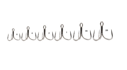 ANCORA TRIPLA GRIP TREBLE STEEL 6BUC/PL
