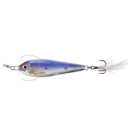 FLUTTER SHAD 6CM/21G SINKING SILVER/VIOLET