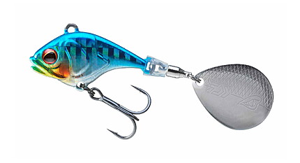 VOBLER PROREX TG SPIN JIG 14G 3D BLUE SMELT