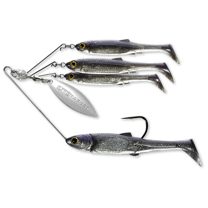MINNOW RIG SPINNERBAIT LARGE/14G PURPLE PEARL/SILVER