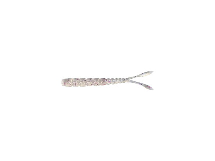 NALUCA AJI SPLIT TAIL 5CM CLEAR PURPLE GLITTER 12BUC/PL