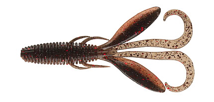 NALUCA STEEZ HOG3 7,6CM BLACK SHRIMP HEAD 8BUC/PL