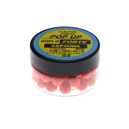 POP-UP CLAUMAR FORTE CAPSUNI ROZ 8MM/15GR