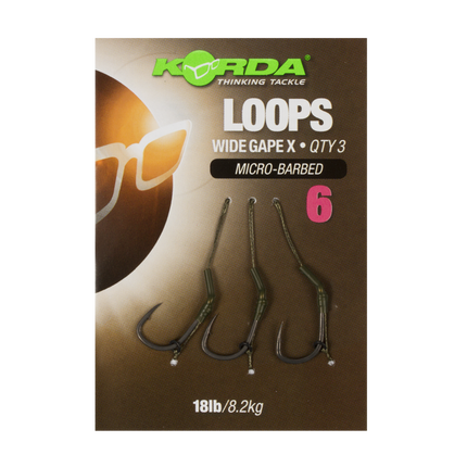 MONT. WIDE GAPE LOOP NR.4B DF 18LB