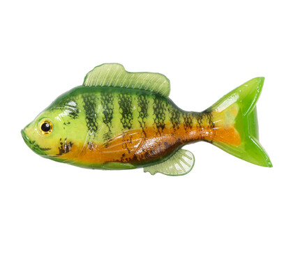 NALUCA SUNFISH UNRIGGED 11CM CHART/ORANGE 2BUC/PL