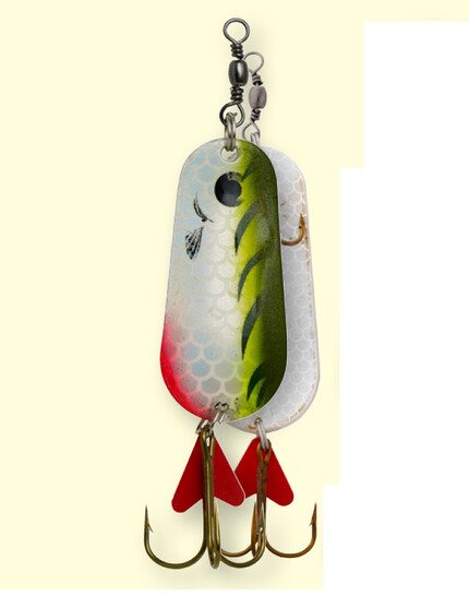 OSCILANTA EFFZETT STANDARD 5,5CM/22G OLIVE/CHART.TIGER UV