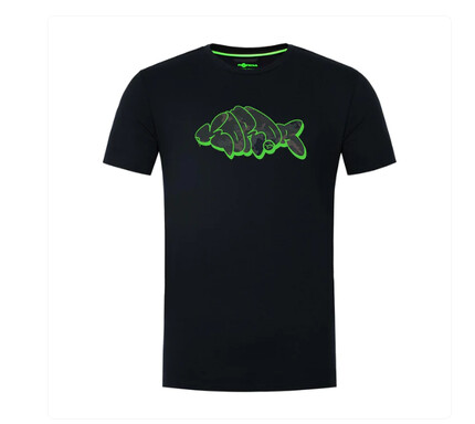 TRICOU KORDA OUTLINE TEE BLACK MAR.M