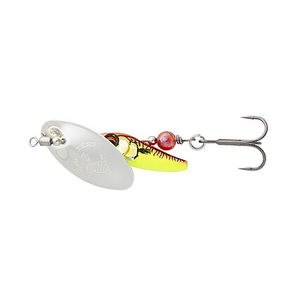 SPINNER STICKLEBAIT NR.2 /7,3G SINKING SILVER RED YELLOW