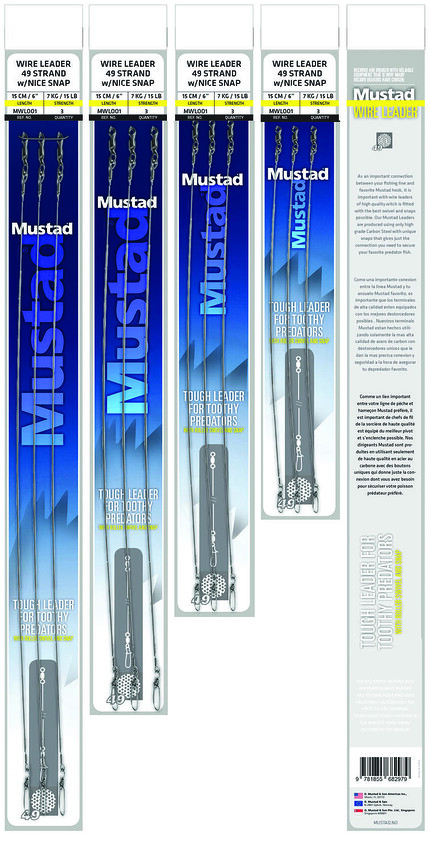 STRUNA COASTLOCK 30CM/25LB 3BUC/PL