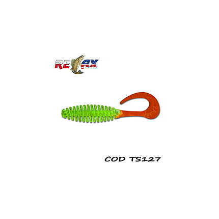 GRUB TACKLE TURBO TWISTER 11CM RELAX TS127 4BUC/PL