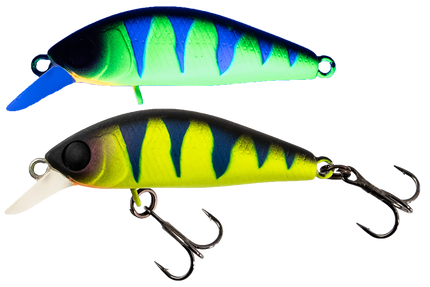 VOBLER D CHUBBY MINNOW 35SP 3,5CM/2,7G UV MAT CHART PERCH