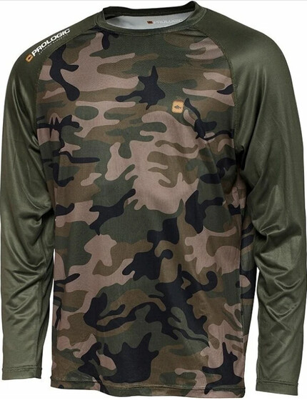 BLUZA UV CAMO/GREEN LONG SLEEVE MAR.3XL