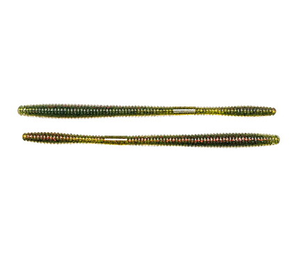 STRAIGHT WORM 11,4CM/11,4G GREEN/RED 10BUC/PL