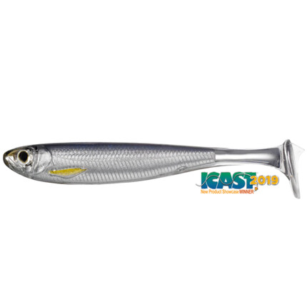 SLOWROLL SHINER PADDLE TAIL 8,5CM 951 SILVER/SMOKE