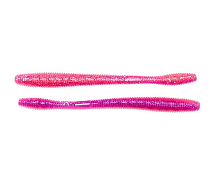 STRAIGHT WORM 11,4CM/11,4G PINK/PURPLE 10BUC/PL