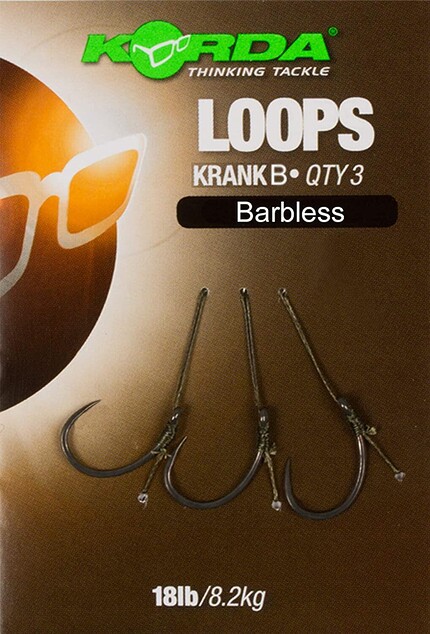 MONT. KORDA LOOP KRANK BARBLESS NR.4/18LB