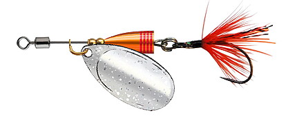 SPINNER SINGLE UL2 CU CARLIG NR.0/2,8G PEARL
