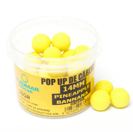 POP-UP PINEAPPLE&BANANA YELLOW 14MM/35G