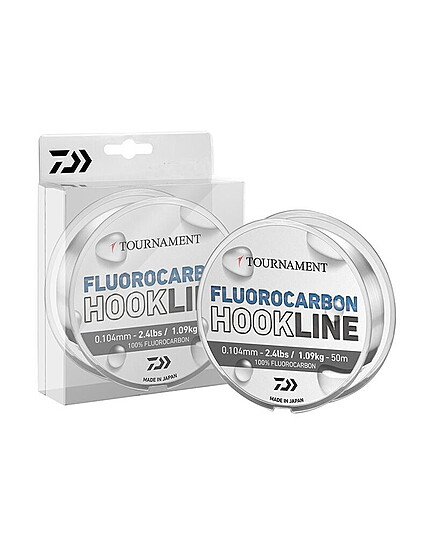 FIR TOURNAMENT FLOUROCARBON HOOKLINE 0,104MM/1,09KG/50M