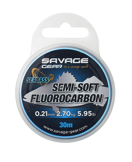 FIR SEMI SOFT FLUOROCARBON SEABASS 032MM/5,51KG/30M