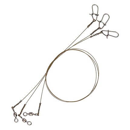 STRUNA RAW49 UNCOATED TRACE 20CM 027MM/7KG 3BUC/PL