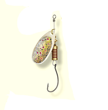 ROTATIVA EFFZET SNGLEHOOK NR.1/3G BROWN TROUT