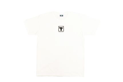 TRICOU SQUARE LOGO WHITE MAR.L