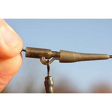 XX TUB CONIC KORDA SIGURANTA CLAY TAIL RUBER 10BUC/PL CLAY
