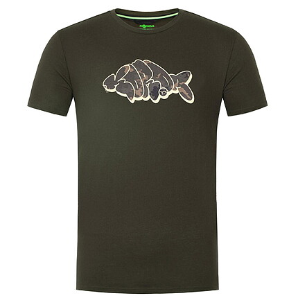 TRICOU OUTLINE TEE DARK OLIVE MAR.M