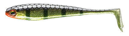 MICRO SHAD PROREX D.FIN 4,5CM/GHOST PERCH/8BUC/PL