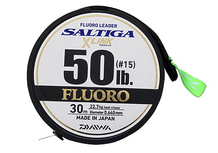 FIR SALTIGA FC LEADER X LINK 033MM/16LBS/30M