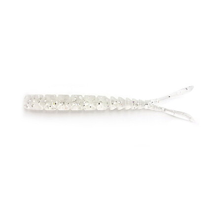 NALUCA AJI SPLIT TAIL 5CM CLEAR RAINBOW GLITTER 12BUC/PL