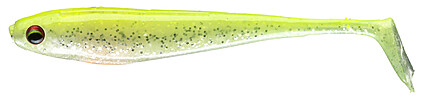 MICRO SHAD PROREX D.FIN 4,5CM/GHOST LIME/8BUC/PL