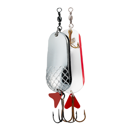 OSCILANTA EFFZETT TWIN 3,2CM/6G SILVER/SILVER