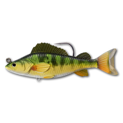 YELLOW PERCH SWIMBAIT 13,1CM/21G 714 YELLOW/GREEN