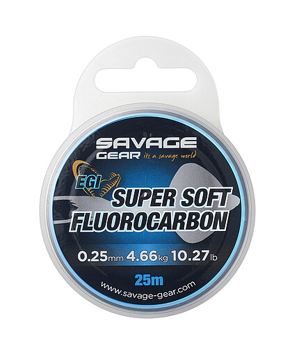 FIR SOFT FLUOROCARBON EGI 025MM/4,66KG/25M