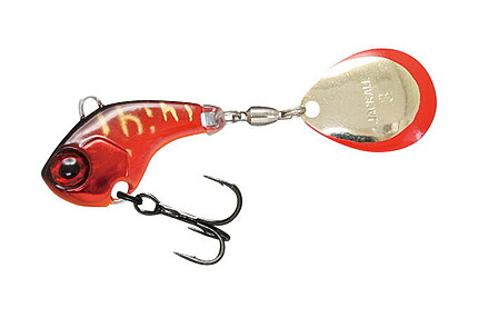 SPINNER DERACOUP 1/4OZ HL RED TIGER