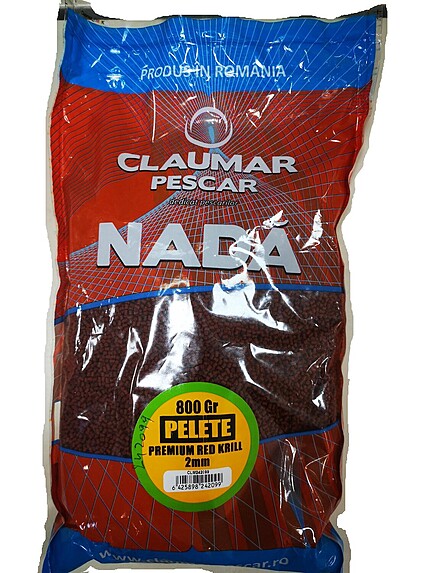 PELETE CLAUMAR RED KRILL 2MM/800G