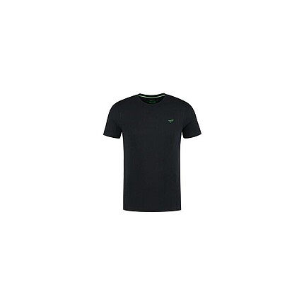 TRICOU V NECK BLACK MAR.3XL