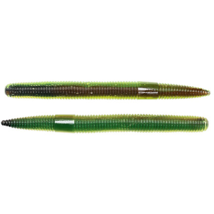 STICK WORM 10,2CM/10G BROWN/CHART 8BUC/PL