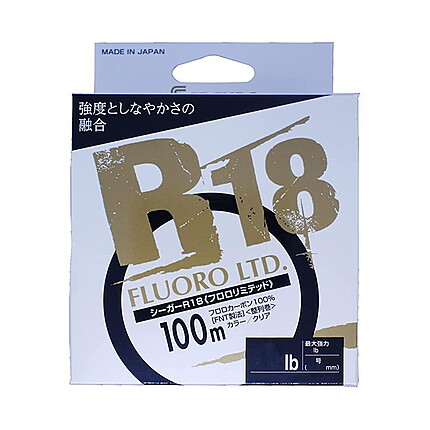 FIR TACKLE FLUOROCARBON SEAGUAR R18 100M/16LB