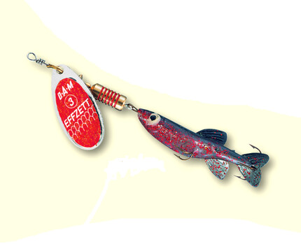 ROTATIVA EFFZETT MINNOW NR.3/7G +SHAD RED/GLITTER